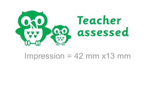 3 In 1 Stamper: Teacher Assessed