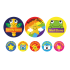Sticker: Animals, Stars And Gadgets - Bumper Pack: 10 A4 Sheets
