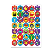 Sticker: Animals, Stars And Gadgets - Bulk Pack: 50 A4 Sheets ( 5 X AS13903)