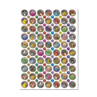 Sticker: A4 Sparkling - Bulk Pack: 50 A4 Sheets (5 X AS14028)