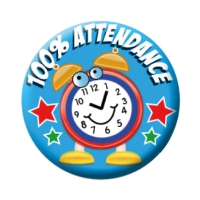 Badge: 100% Attendance