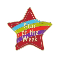Badge: Star Of The Week - Enamel