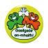 Badge: Gaeilgeoir An-mhaith - 38mm