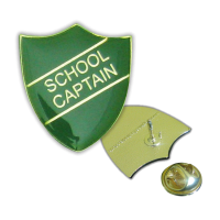 Badge: School Captain Green - Enamel