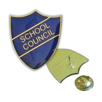 Badge: School Council Blue - Enamel