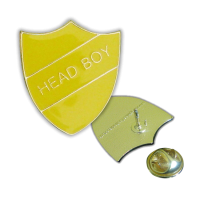 Badge: Head Boy Yellow - Enamel