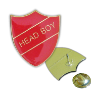 Badge: Head Boy Red - Enamel
