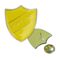 Badge: Head Girl Yellow - Enamel