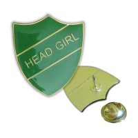 Badge: Head Girl Green - Enamel