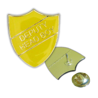 Badge: Deputy Head Boy Yellow - Enamel