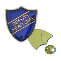 Badge: Deputy Head Girl Blue - Enamel