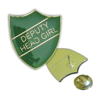 Badge: Deputy Head Girl Green - Enamel