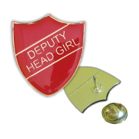 Badge: Deputy Head Girl Red - Enamel