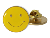 Badge: Yellow Smile - Enamel