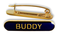 Badge: Buddy Bar Blue - Enamel