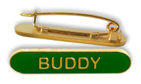 Badge: Buddy Bar Green - Enamel