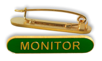 Badge: Monitor Bar Green - Enamel