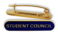 Badge: Student Council Bar Blue - Enamel