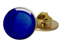 Badge: Plain Circle Blue - Enamel