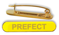 Badge: Prefect Bar Yellow - Enamel