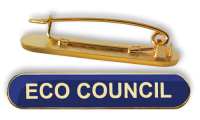 Badge: Eco Council Bar Blue - Enamel