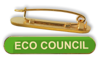 Badge: Eco Council Bar Green - Enamel