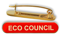Badge: Eco Council Bar Red - Enamel