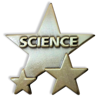Badge: Science Star - Metal