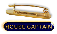 Badge: Blue House Captain Bar - Enamel