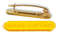 Badge: Yellow House Captain Bar - Enamel