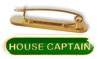 Badge: Green House Captain Bar - Enamel