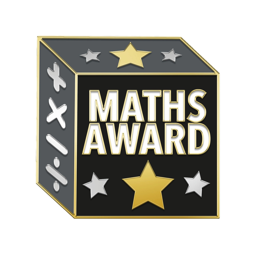 Badge - Enamel Maths Award