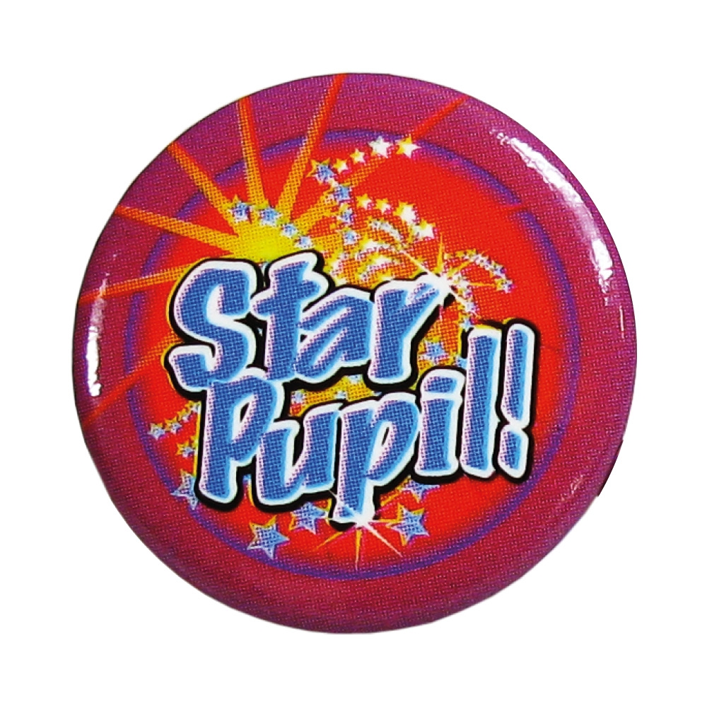 Badge Star Pupil Superstickers - Bank2home.com