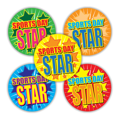 Sports Day Stickers | SuperStickers - SuperStickers