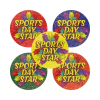 Sticker: Sparkling Sports Day Star Variety Pack