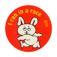 Sticker: I Ran In A Race