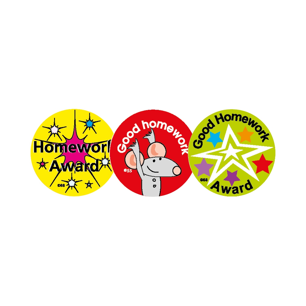 Sticker: Homework Award, Good Homework