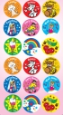 Sticker Pack: Girls 54 Stickers