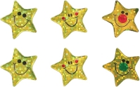 Sticker: Sparkling Gold Stars - Bumper Pack