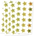 Sticker: Sparkling Gold Stars - Bumper Pack