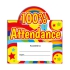 Stand Up Mini Certificates: 100% Attendance