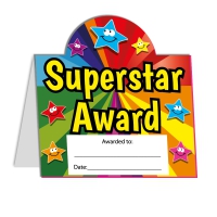 Stand Up Mini Certificates: Superstar Award
