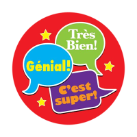 Sticker: French Speech Bubbles