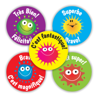 Sticker: French Blobs