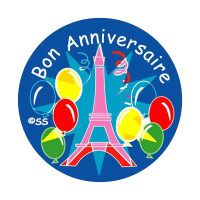 Sticker: French Birthday