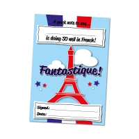 Notepad: Fantastique French Quick Note Pad