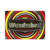 Postcard: Wunderbar - German Sparkling Circles