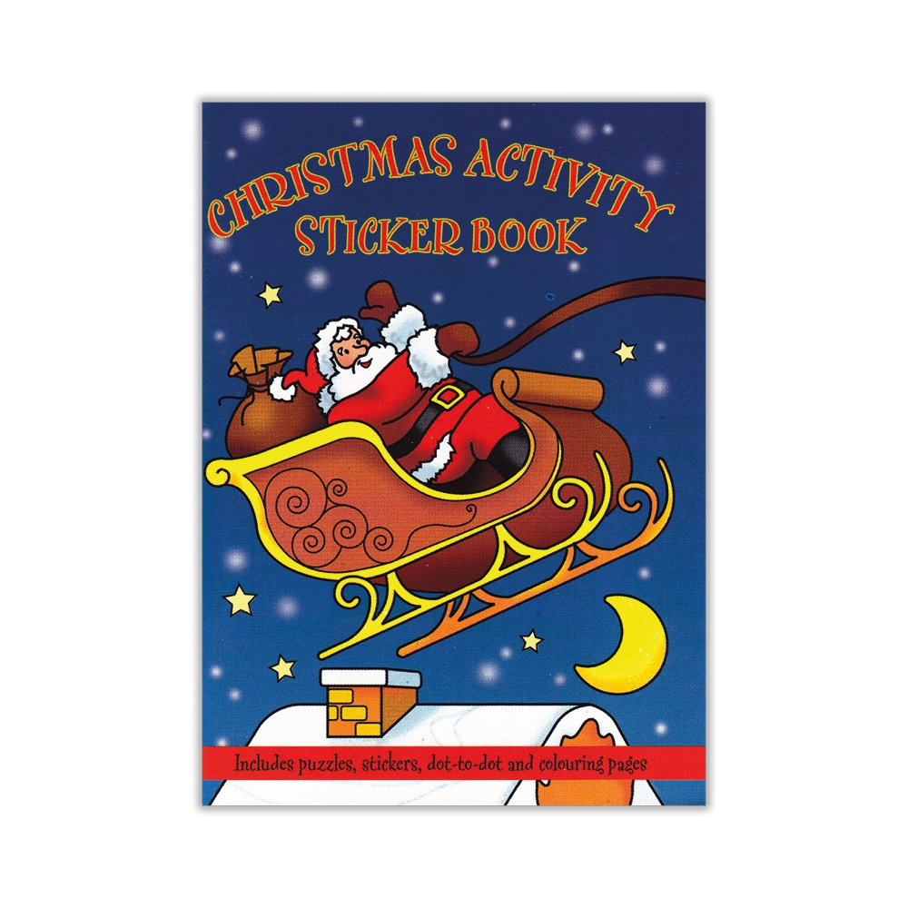 Christmas sticker activity book