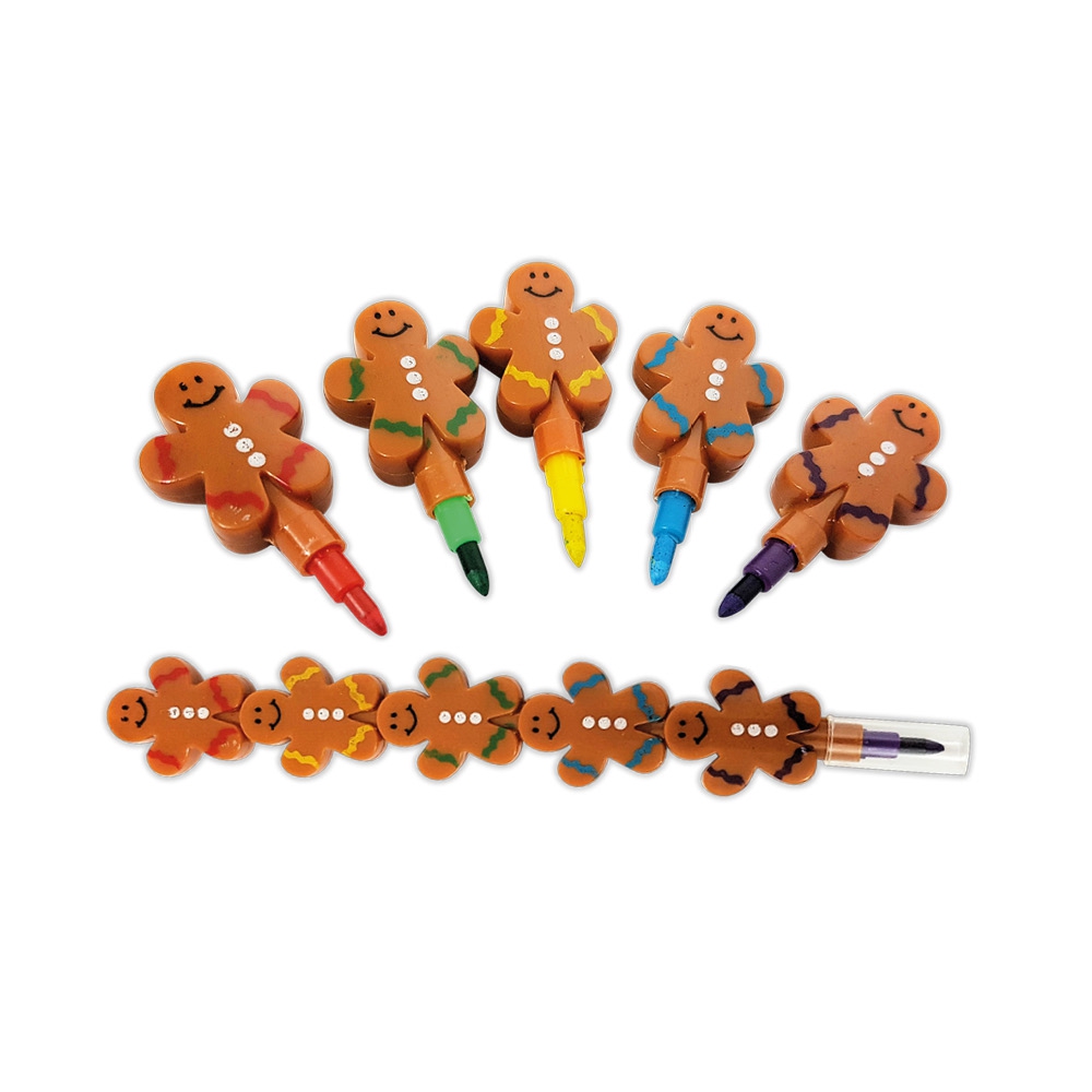 Pencil: Gingerbread Man Swap Point Crayon