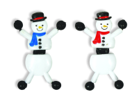 Gifts And Prizes: Snowman Window Tumblers - 12 Pack